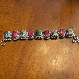 Ruby Zoisite Bracelet